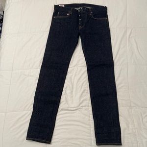 ONI-176S     15oz Stretch Denim Tight Tapered